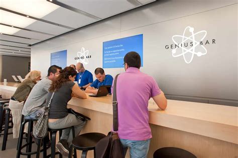 genius bar appointment scheduling